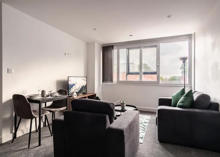 1 Bed Modern Central Preston Apartment
