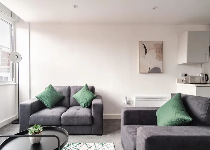 1 Bed Modern Central Preston Apartment